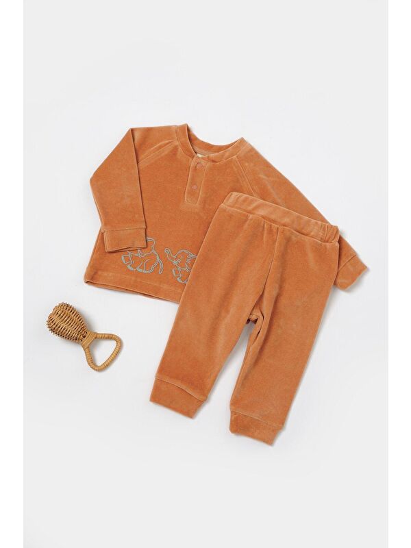 BabyCosy Organic  Kadife Alt & Üst Takım
