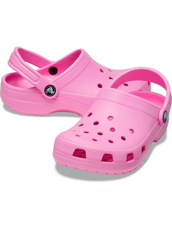 Classic Clog Çocuk Pembe Terlik - Görsel 3