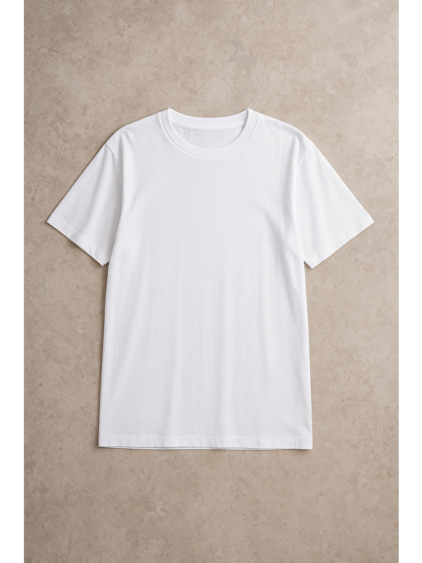 Koza İç Giyim Kadın Pamuklu Basic Oversize Tişört