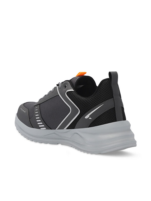 GUMMY I Erkek Koyu Gri Koşu & Yürüyüş Spor Ayakkabısı - Görsel 4