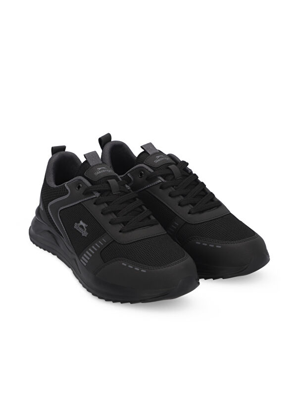 GUMMY I Erkek Siyah / Siyah Koşu & Yürüyüş Spor Ayakkabısı - Görsel 3