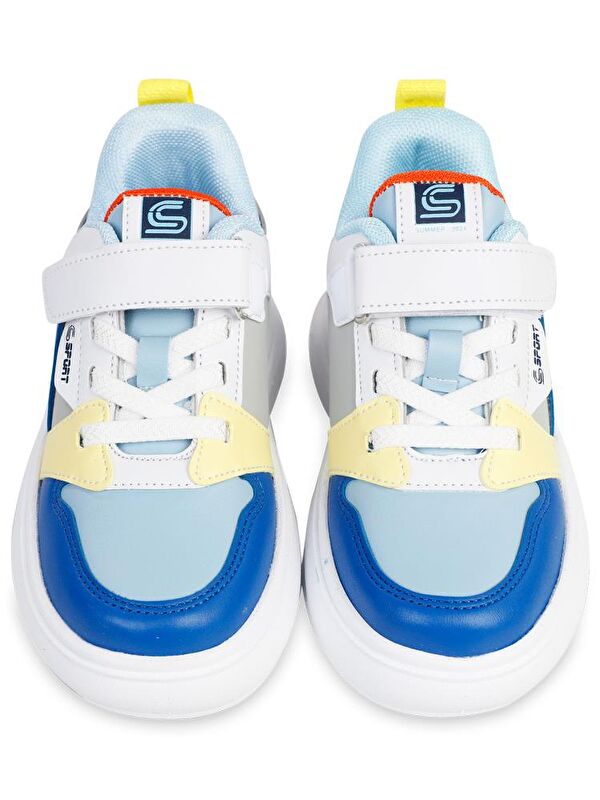 Girls Kız Çocuk Spor Ayakkabı - Numara - Mavi26 - Görsel 4