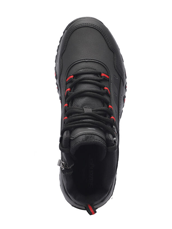 GEMBA I Erkek Bot Siyah / Kırmızı - Görsel 6