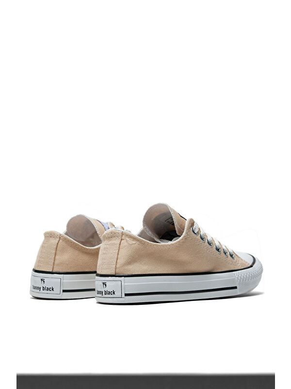 Unisex Bej Rahat Kalıp Sneaker Ayakkabı - Görsel 5