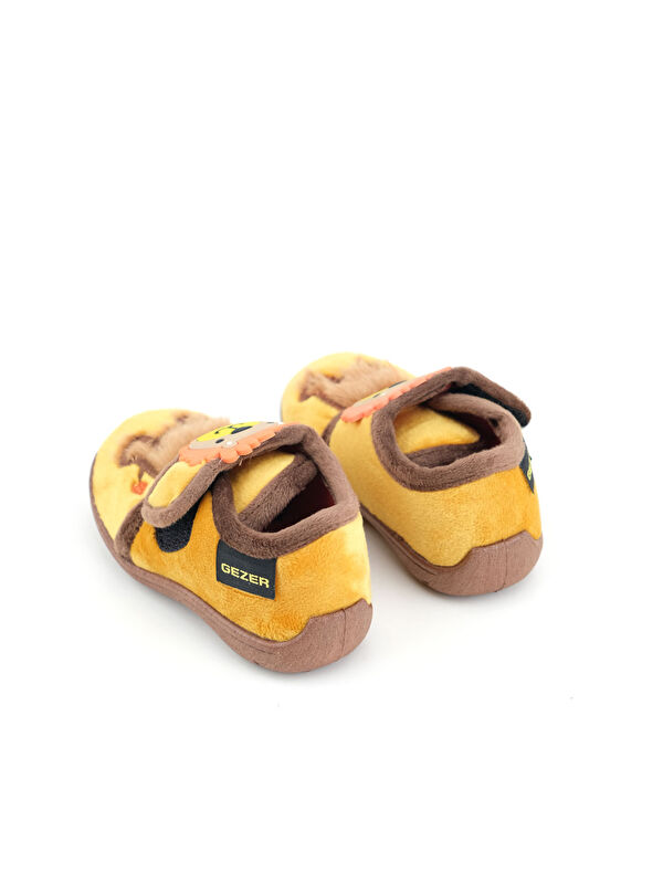 Bebe Erkek Çocuk Kışlık Cırtlı Ayarlanabilir Günlük Kreş Panduf Ayakkabı - Görsel 5