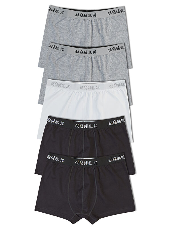 Hnx Pamuklu Erkek Boxer 5'li Paket