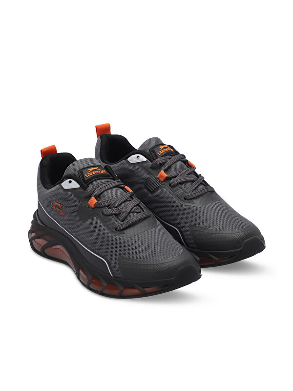 Erkek Sneaker Ayakkabı Koyu Gri - Görsel 3