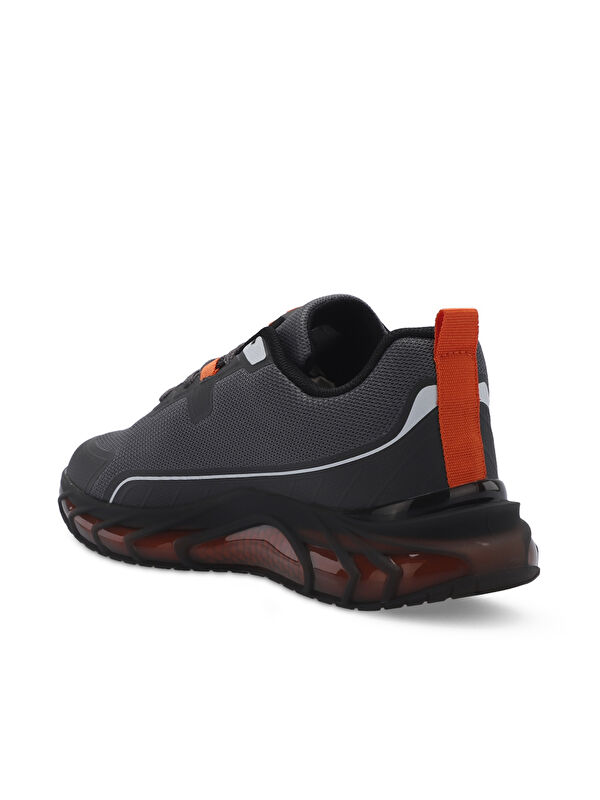 Erkek Sneaker Ayakkabı Koyu Gri - Görsel 4