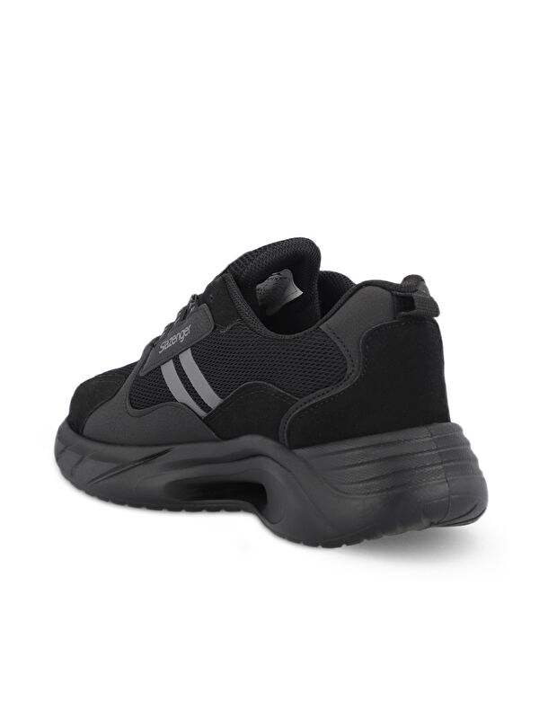 MAKEDA IN Erkek Siyah / Siyah Koşu & Yürüyüş Spor Ayakkabısı - Görsel 4