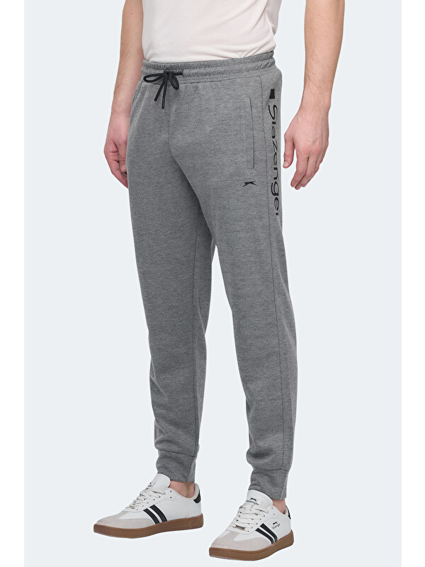 SLAZENGER NETS Erkek Jogger Eşofman Altı Koyu Gri