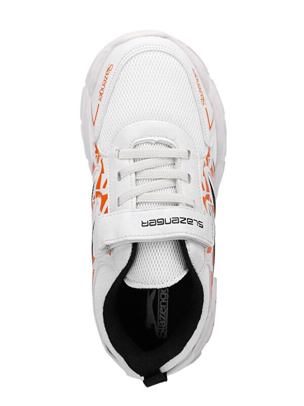 KANNER Kız Çocuk Sneaker Ayakkabı Beyaz / Turuncu - Görsel 6