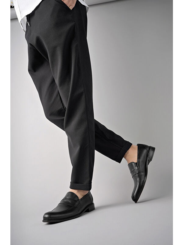 H040 Hakiki Deri Klasik Erkek Ayakkabı - Görsel 8