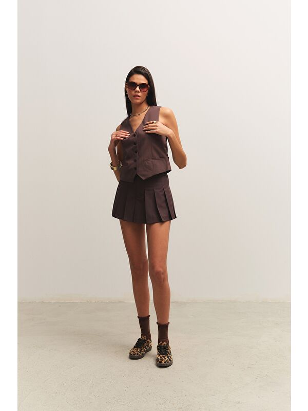 LEOPARD Kadın Ortopedik Günlük Bağcıklı Yürüyüş Leopar Desenli Sneaker Spor Ayakkabı - Görsel 7