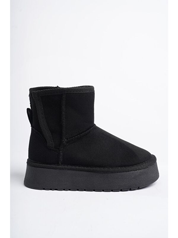 MİXS Kalın Taban İçi Tüylü Cırtlı Günlük Mini Çocuk Bot - Görsel 2