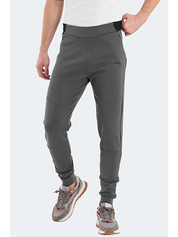 SLAZENGER VESSEL  Erkek Jogger Eşofman Altı Koyu Gri