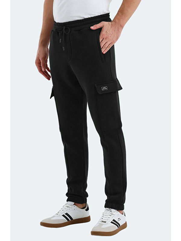 SLAZENGER VALORA  Erkek Jogger Eşofman Altı Siyah