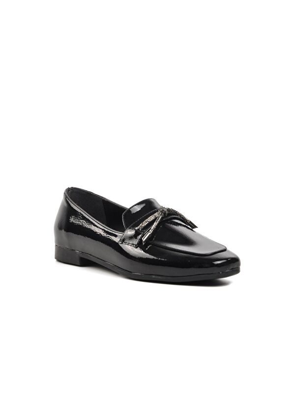 514508 Siyah Kadın Babet Ayakkabı - Görsel 4