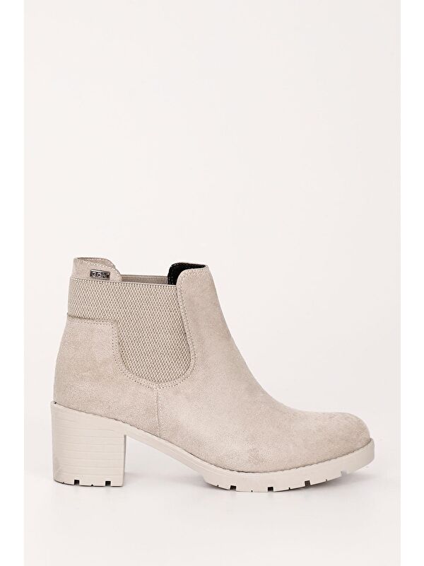 TEN Topuklu Yuvarlak Burun Kadın Günlük Chelsea Bot 35300 - Görsel 5