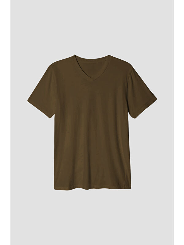 Süperlife Kadın V Yaka Tshirt SPR24TSK40
