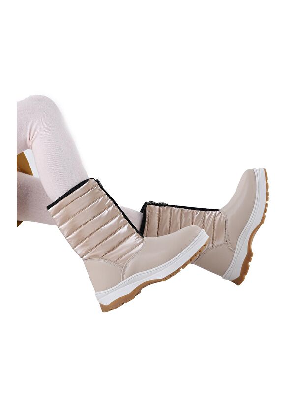 Cilt Fermuarlı Kız Çocuk Kar Botu Arz 2325 - Görsel 3