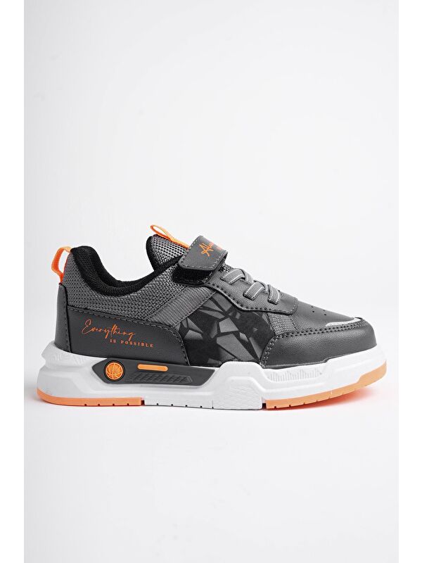 GUMBALL Bağcıklı ve Cırtlı Unisex Çocuk Sneaker Spor Ayakkabı - Görsel 2