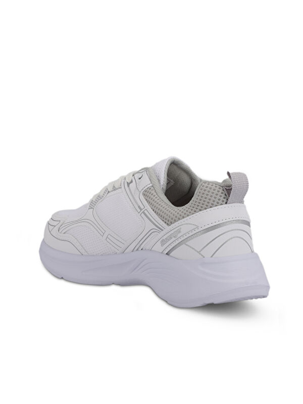 GIMA Erkek Sneaker Ayakkabı Beyaz / Gümüş - Görsel 4