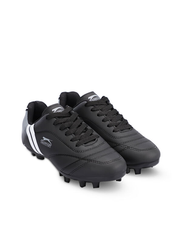 Slazenger Siyah Slazenger Mark KRP Erkek Çocuk Futbol Ayakkabı