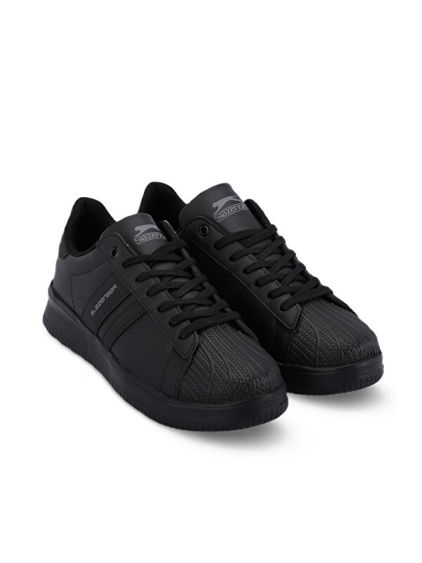 ZENO Erkek Sneaker Ayakkabı Siyah / Siyah - Görsel 3