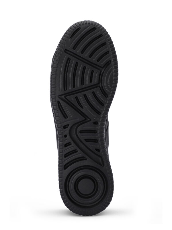 ZENO Erkek Sneaker Ayakkabı Siyah / Siyah - Görsel 8