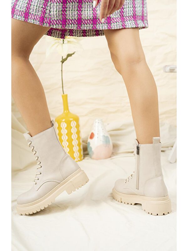 Carol Kadın Bağcıklı Postal Bot - Görsel 4