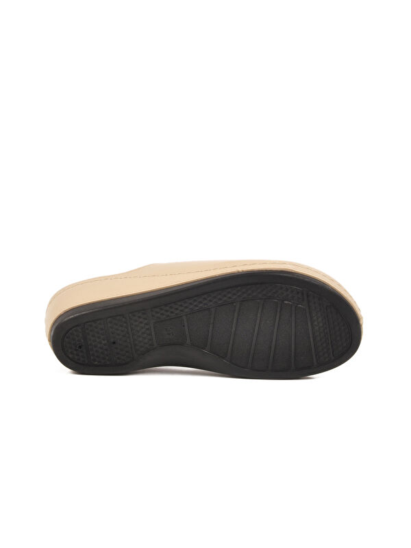 Bej Anatomik Önü Kapalı Kadın Terlik 15.050 Z - Görsel 5