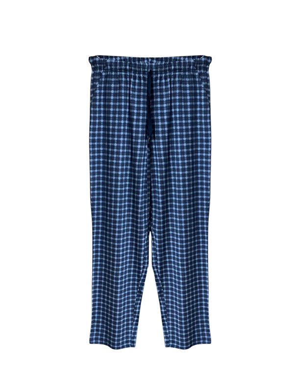 Formo Erkek Ekose %100 Pamuk Yüksek Kalite Rahat  Büyük Beden Pijama Altı