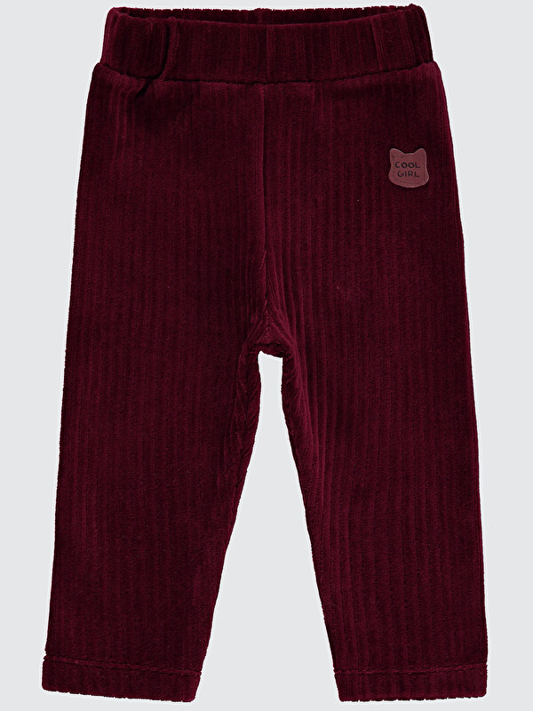 Civil Kız Bebek Tayt 6-18 Ay Bordo