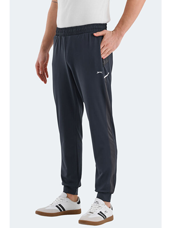 SLAZENGER RALUCA  Erkek Jogger Eşofman Altı Koyu Gri