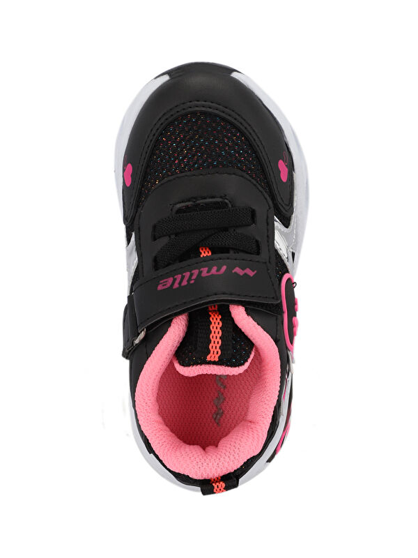 PAOLINO IN Kız Çocuk Siyah Sneaker - Görsel 6