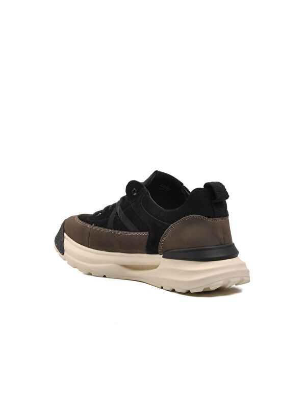 23K521 Siyah Bağcıklı Erkek Sneaker - Görsel 5