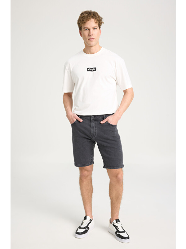 Wrangler Texas Regular Fit Normal Bel Esnek Jean Şort