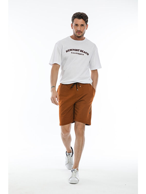 Süperlife Regular Fit Brooklyn Baskılı Erkek Şort SPR 208