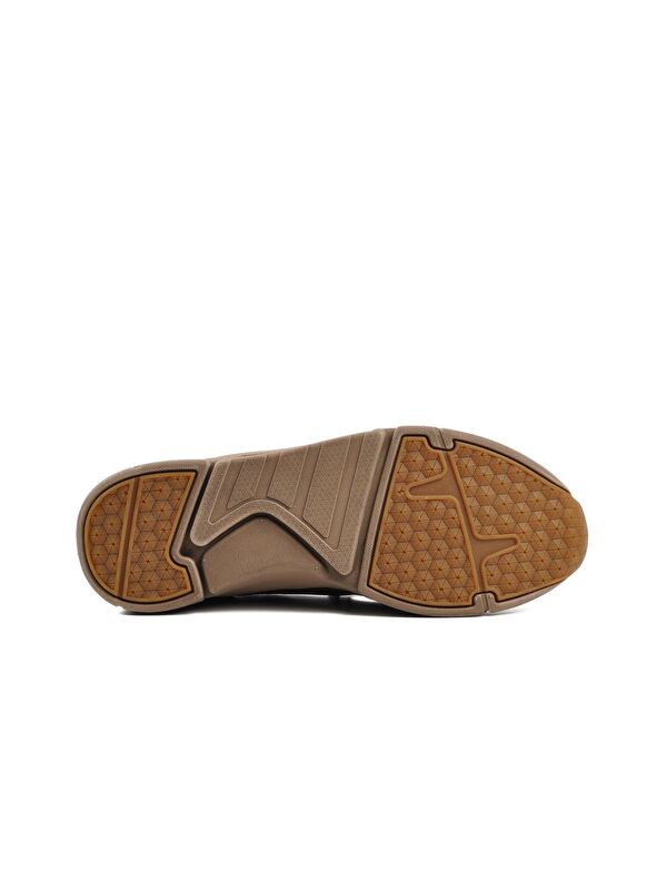 Kahve Hakiki Deri Erkek Casual Ayakkabı 23410 - Görsel 6