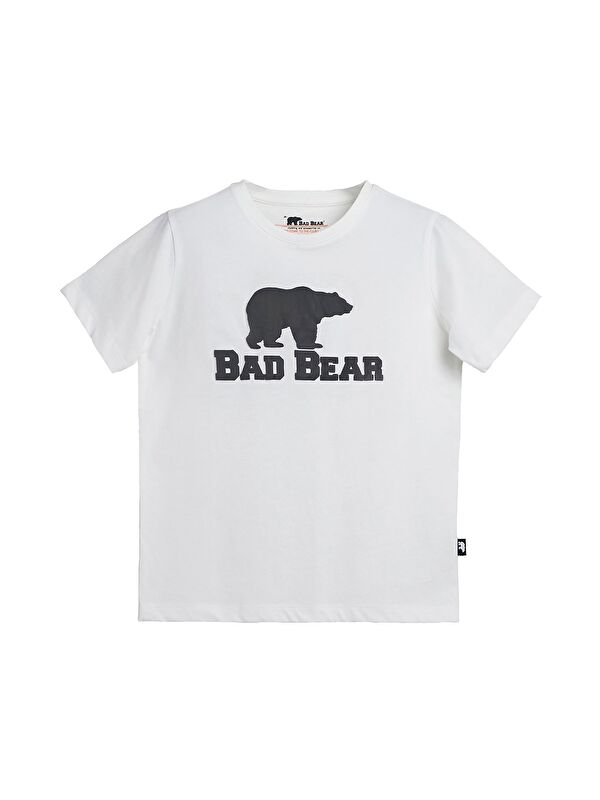 Bad Bear Bear Tee Kids Off-White Beyaz Tişört Çocuk Tişört