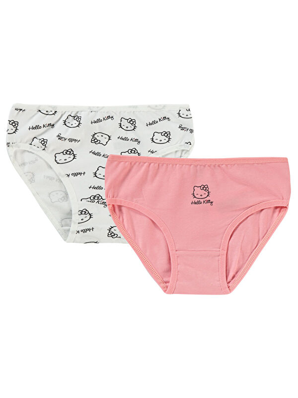 Civil Hello Kitty Kız Çocuk 2li Külot Set 2-10 Yaş Pembe