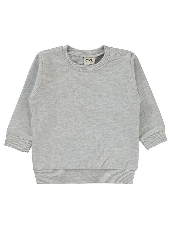 Civil Baby Erkek Bebek Sweatshirt 6-18 Ay Karmelanj