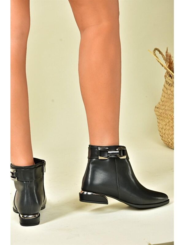N8200016 Siyah Kadın Bot - Görsel 4