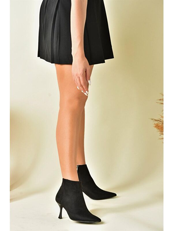 N2821021 Siyah Kadın Bot - Görsel 3