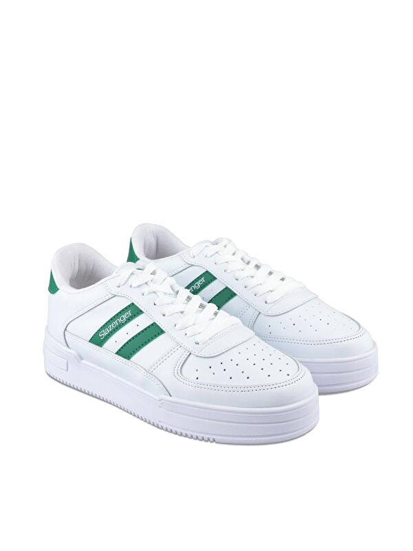 CAMP IN Kadın Beyaz / Yeşil Günlük Spor Ayakkabısı - Görsel 3