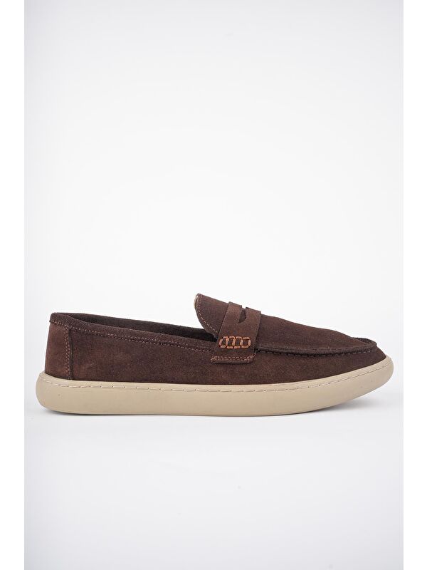 DENZEL Günlük Klasik Hakiki Deri Casual Rahat Ortopedik Bağcıksız Erkek Ayakkabı - Görsel 9