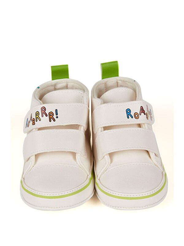 Dinozor Erkek Bebek Cırt Cırtlı Patik İlk Adım Ayakkabısı - Görsel 3