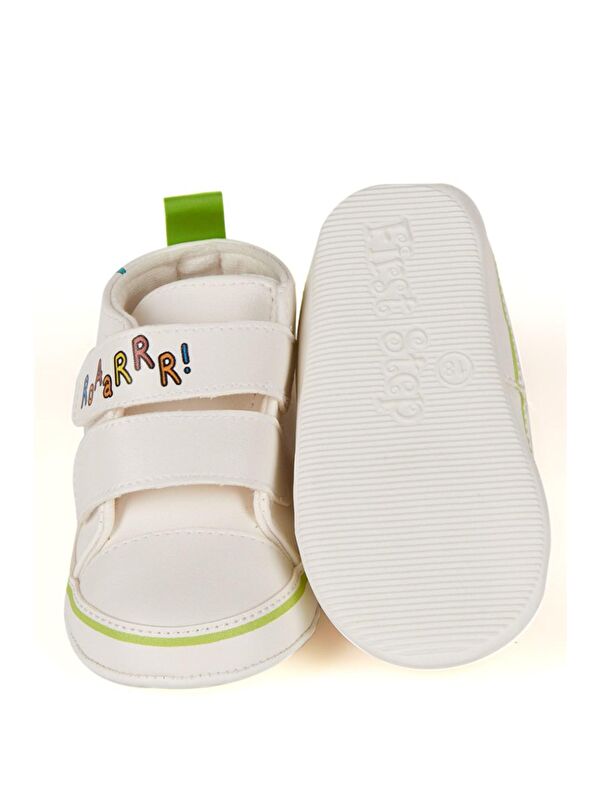 Dinozor Erkek Bebek Cırt Cırtlı Patik İlk Adım Ayakkabısı - Görsel 4
