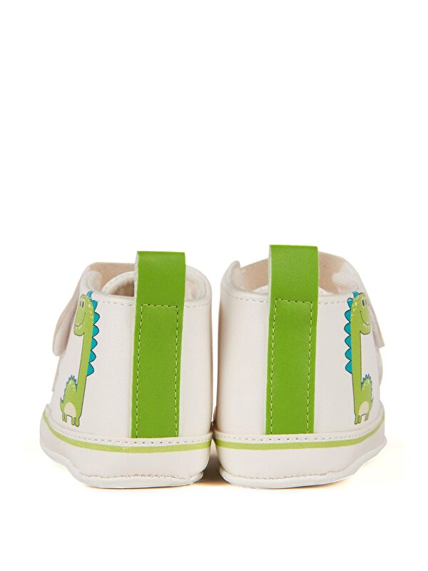 Dinozor Erkek Bebek Cırt Cırtlı Patik İlk Adım Ayakkabısı - Görsel 6