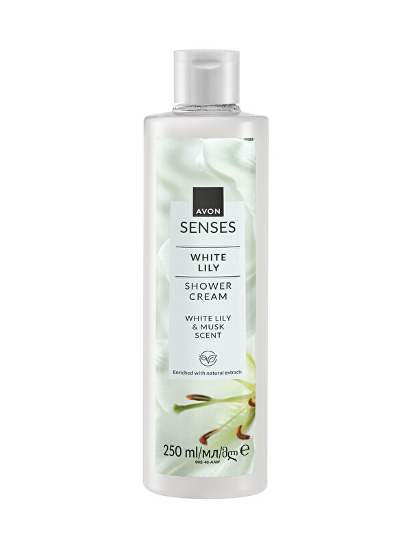 AVON Senses White Lily Beyaz Zambak Kokulu Duş Jeli 250 Ml.